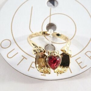 Urban Outfitters  Quinn Statement Ring  Size 6  NWT $24.00  red